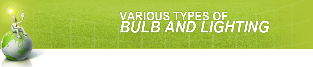 Various Types of Bulib and Lighting
